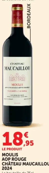 Château Maucaillou Moulis AOP Rouge 2024