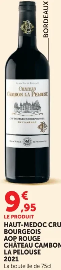Château Cambon La Pelouse Haut-Médoc Cru Bourgeois AOP Rouge 2021