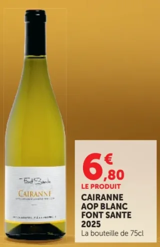 Font Sante Cairanne AOP Blanc 2025