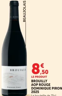 BROUILLY AOP ROUGE DOMINIQUE PIRON 2025