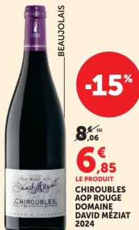 CHIROUBLES AOP ROUGE DOMAINE DAVID MÉZIAT 2024