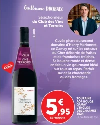 Touraine AOP Rouge Gamay L'Enclos des Charmes 2024