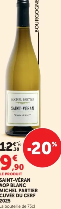 Saint-Véran AOP Blanc Michel Partier Cuvée du Cerf 2025