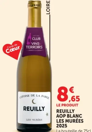 REUILLY AOP BLANC LES MURÉES