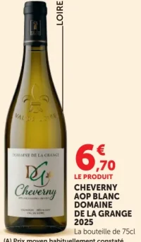 Cheverny AOP Blanc Domaine de la Grange