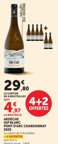 Ardèche IGP Blanc Pont d'Arc Chardonnay 2025