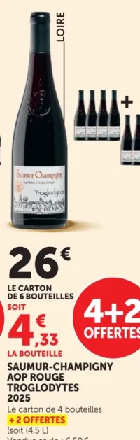 Saumur-Champigny AOP Rouge Troglodytes 2025