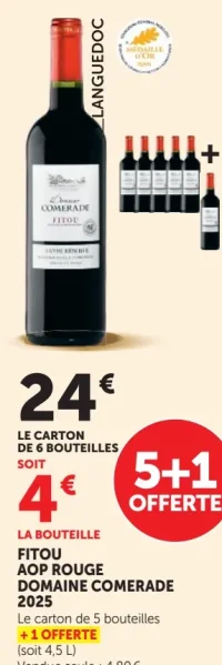 Fitou AOP Rouge Domaine Comerade 2025