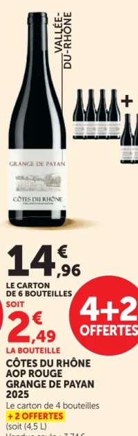 Côtes du Rhône AOP Rouge Grange de Payan 2025