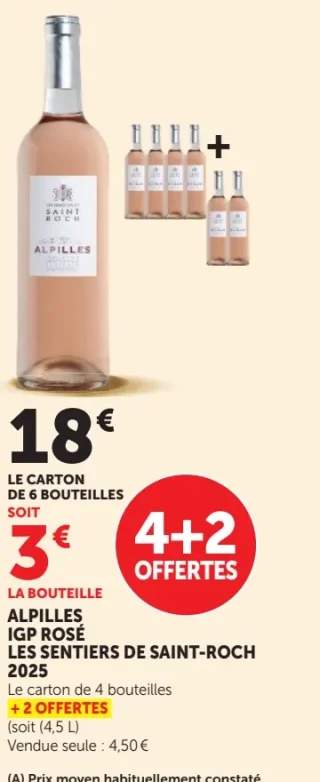 Les Sentiers de Saint-Roch Alpilles IGP Rosé