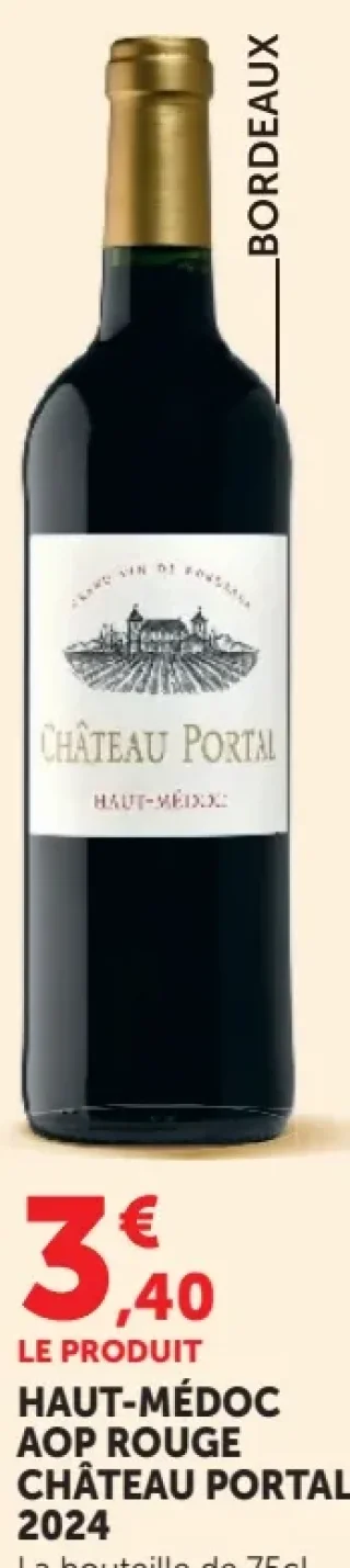 Château Portal Haut-Médoc AOP Rouge 2024