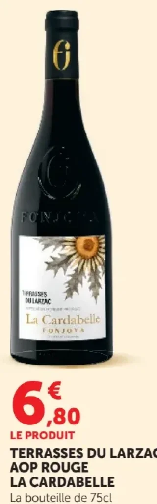 La Cardabelle Terrasses du Larzac AOP Rouge