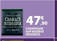 Champagne AOP Reserve Heidsieck Charles Heidsieck Brut Réserve