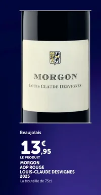 Louis Claude Desvignes Morgon AOP Rouge 2025