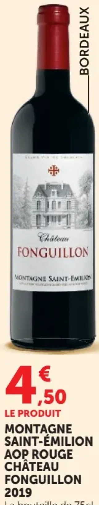 Château Foguillon Montagne Saint-Émilion AOP Rouge 2019
