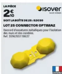 Isover Lot 25 Connector Optima2