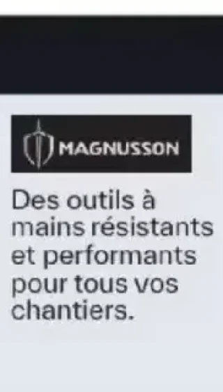 Outils à mains Magnusson