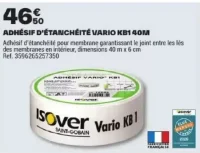 ADHÉSIF D'ÉTANCHÉITÉ VARIO KB1 40M
