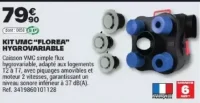 KIT VMC "FLOREA" HYGROVARIABLE