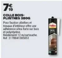 Pattex Colle Bois-Plinthes 380g
