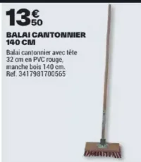 BALAI CANTONNIER 140 CM