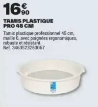 TAMIS PLASTIQUE PRO 45 CM