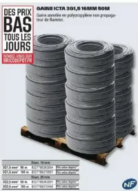 Gaine ICTA 3G1,5 16mm 50m