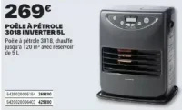 Poêle à Pétrole 3018 Inverter 5L