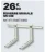 Promo Équerre murale 45 cm