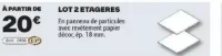 Lot 2 étagères Cooke & Lewis