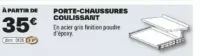 Porte-chaussures coulissant Cooke & Lewis