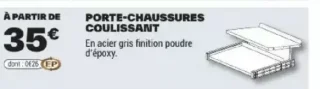 Porte-chaussures coulissant Cooke & Lewis