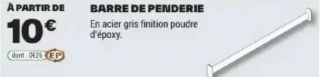 Barre de penderie Cooke & Lewis