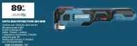 Outil multifonction Erbauer 18V nue