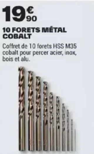 10 FORETS MÉTAL COBALT