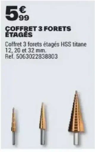 COFFRET 3 FORETS ÉTAGÉS