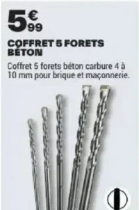 COFFRET 5 FORETS BÉTON