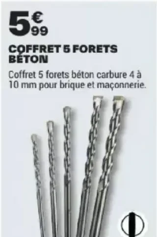 COFFRET 5 FORETS BÉTON