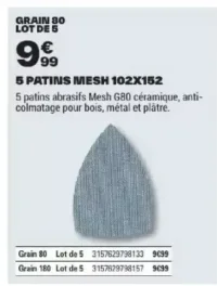 Norton 5 Patins Mesh 102x152