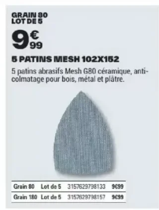 Norton 5 Patins Mesh 102x152