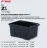 Promo BAC DE RANGEMENT NOIR "FITTY"