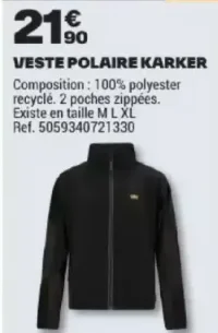Veste polaire Karker Site