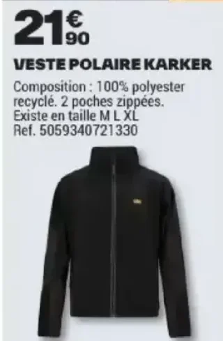 Veste polaire Karker Site