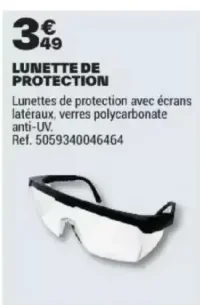 Lunette de protection Site