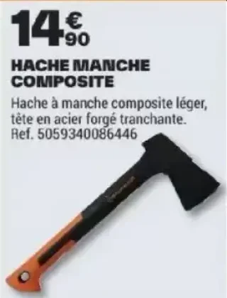 Hache manche composite Magnusson