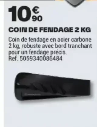 Coin de fendage 2 kg Magnusson