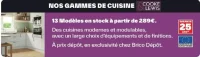 Cuisine moderne et modulable Cooke & Lewis