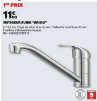 Mitigeur évier "Brigg"