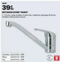 Mitigeur évier "Huka"