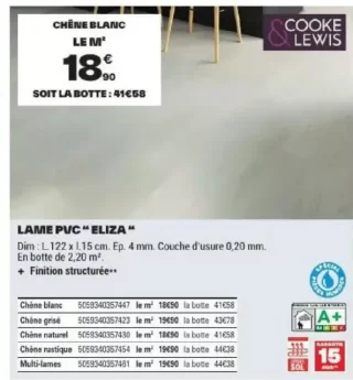 LAME PVC "ELIZA"